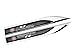 Deselen - EBS-BT05 - Emblem Chrome Stickers Motion Blade Side Mark Metal Lappet Decals Labeling for Golf R MK6 MK7, Jetta, Tiguan, Passat, CC, Scirocco, Polo, Beetle, Pack of 2