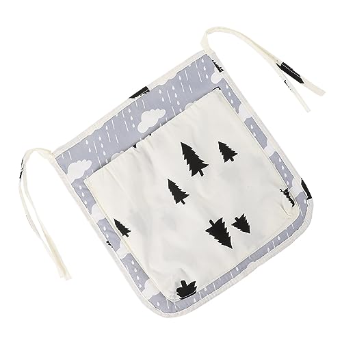 IWOWHERO Multi-functional Storage Bag for Baby Stroller Cotton Hanging Pouch Easy to Store and Clean