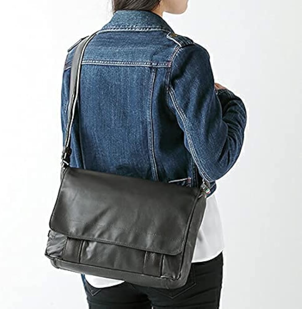 Amazon | [ダブルス] ショルダーバッグ メンズ 斜めがけ 本革