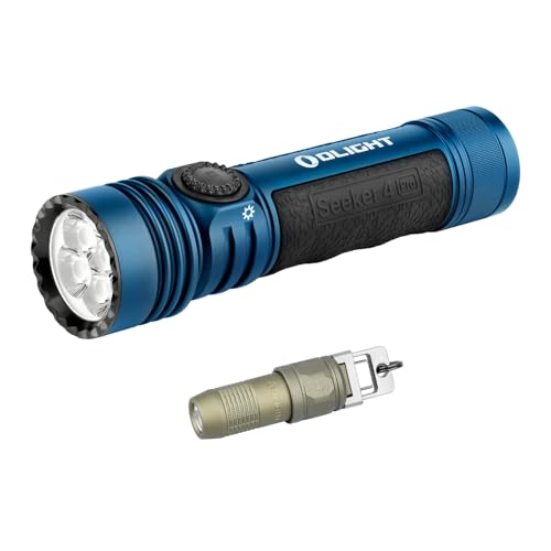 OLIGHT Seeker 4 Pro Rechargeable Flashlights Bundles iUltra Rechargeable EDC Flashlight