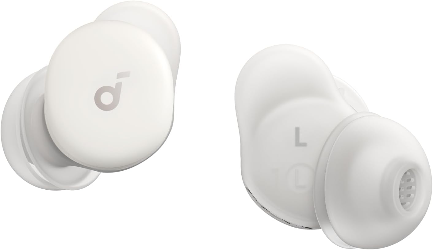 Product image of soundcore Sleep A30 by Anker Sleep Earbuds, Smart Active Noise Cancelling Sleep Headphones, Adaptive Snore-Masking System, Ultra-Comfort for Side Sleepers, 45H Playtime