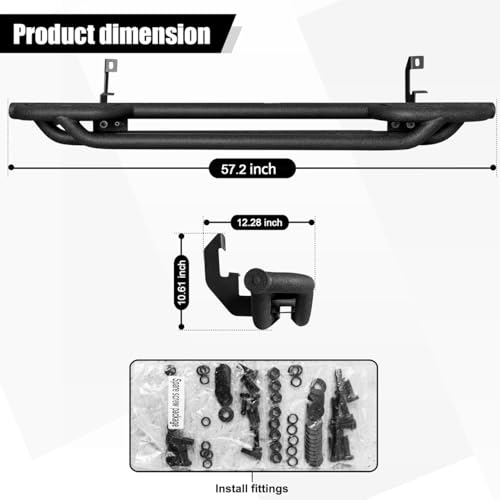 Estribos para Chevy Silverado y GMC Sierra 2020-2025 miniatura 2