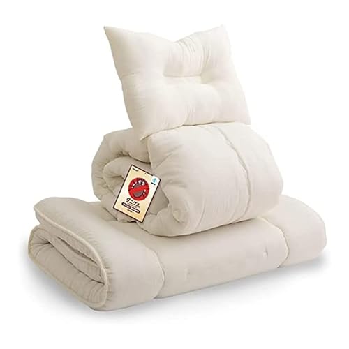 日本製 快適睡眠 布団セット かため 和 3点 セット 掛布団 枕 敷布団 高反発 ウレタン 内蔵 AQUA