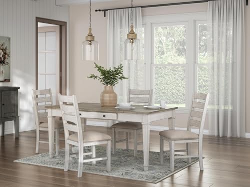 Signature Design by Ashley Skempton Farmhouse Dining Chairs Set of 2, White - image 8