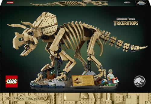LEGO Jurassic World Les fossiles de Dinosaure : Le tricératops 77985