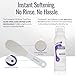Footlogix Foot Care Callus Softener Combo - Callus Remover Spray & Double-Sided Foot File for Dry, Cracked Heels, Pedicure Tools for Feet, Foot Exfoliator