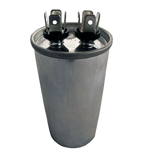 Run Capacitor, Round, 25 Mfd, 370 Volt - SUPCO CR25X370R