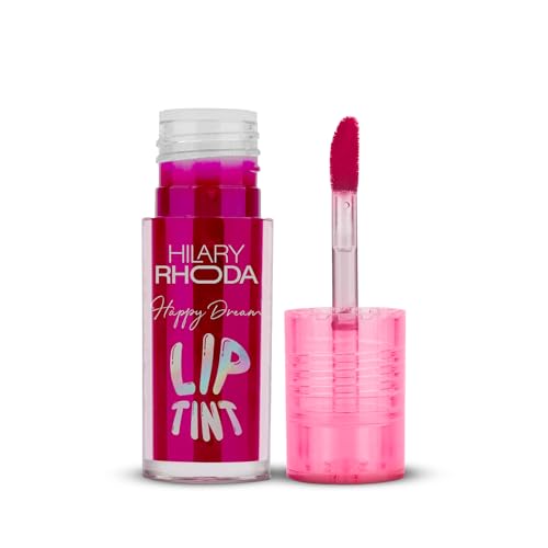 Image of Hilary Rhoda Happy Dream Lip Tint | Hydrating Formula | Infused with Hyaluronic Acid | Cruelty-Free & Glossy Finish | Non-Sticky Formula - 3.7g (Mauve Delight- Shade 03)