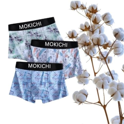 Image of Men's Premium Microfiber Boxer Briefs for Men | Soft Stretch Printed Trunks | Breathable, Moisture-Wicking, Comfortable Innerwear Pack of 3
