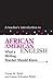 A Teacher's Introduction to African American English: What a Writing Teacher Should Know (NCTE Teacher's Introduction Series)