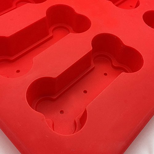 2 Pc Silicone Mold Puppy Dog Paw & Bone Shape