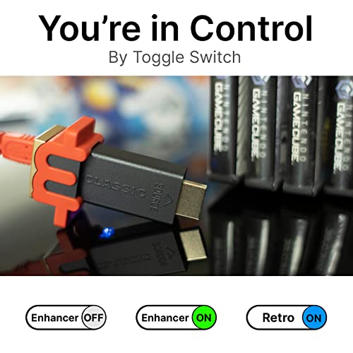 Marseille mClassic PlugandPlay Video Game Console 1440p/4K Upscaler