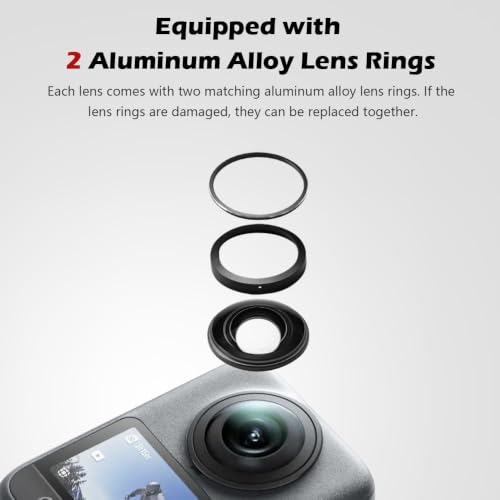 Image of Yantralay Lens Replacement Kit Compatible with os mo 360 | Optical Glass Camera Lens Repair Part with Aluminum Alloy Ring | os mo 360 Accessories