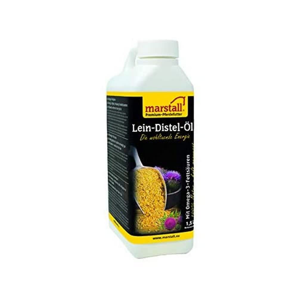 Marstall Premium Horse Feed Linseed Thistle Oil, 1 Pack (1 X 1.5 Kilograms)