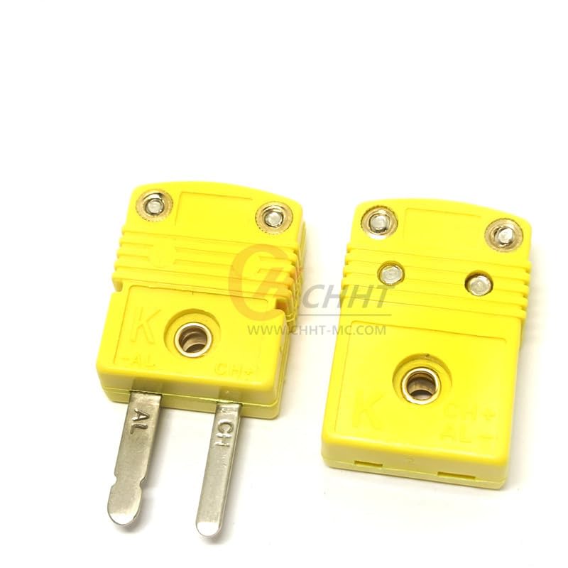 Wiring Connecting Terminals - Mini Male Female K Type Thermocouple Connector Plugs and Sockets - (Style: A, Insert Type: Female Insert)