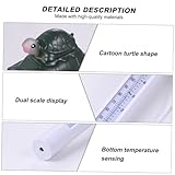 HEMOTON 1 PC Floating Turtle Cartoon Temperature Monitor for Swimming Pools Easy to Use Thermometer for Bathing and Spa Lightweight and Durable Design Measures Water Temperature - Image 4