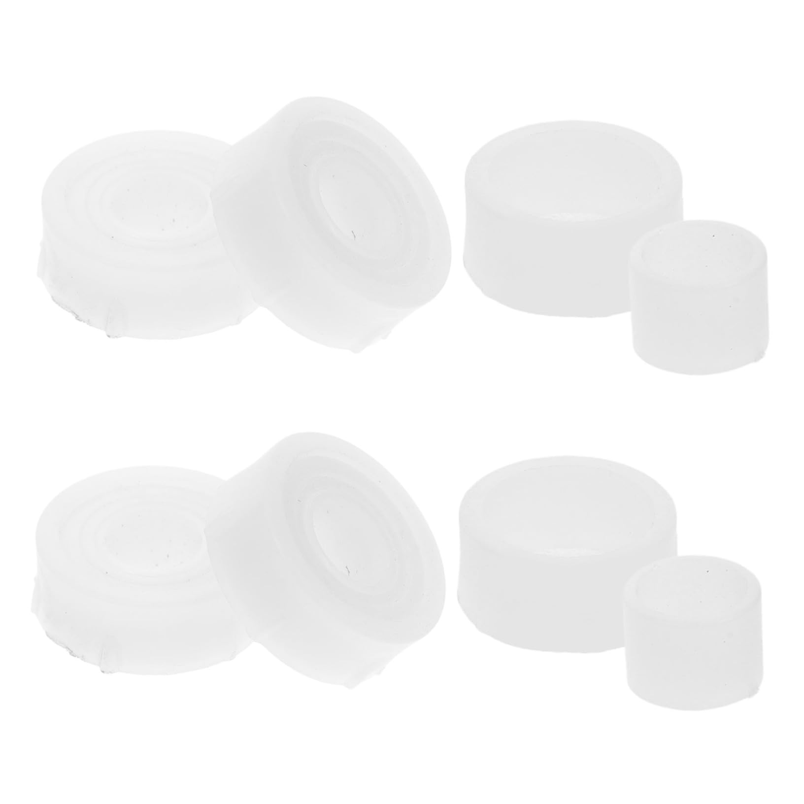 Produktbild von Gatuida Schleifscheiben-Reduzieradapter-Set – 2 Sets, Kunststoffbuchsen, Verstellbar Für Ø 9–12 Mm, Für Metall- Und Holzbearbeitung