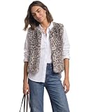 Street One Fake-Fur Weste mit Zipper und Taschen clay sand 40