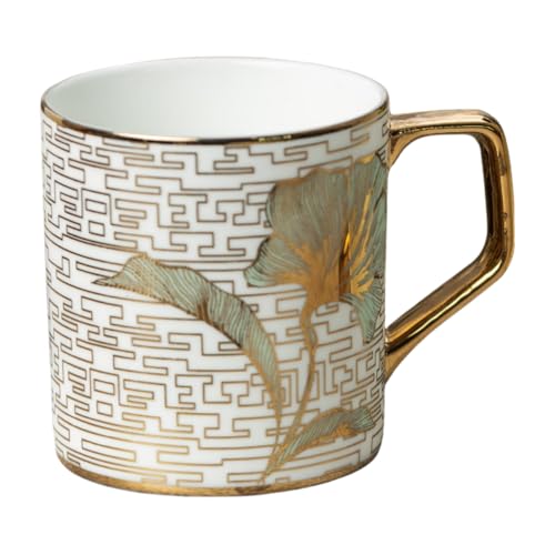 Image of Clay Craft Fine Ceramic Director Coffee Mug Set of 6-215 Ml Each, Mugs for Coffee, Cups Set, Ideal for Gifting, Perfect for Home & Office, Elegant Ceramic Tea Cup Set (E613)