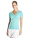 Produktbild ASICS Damen Club V-Neck Top, Damen, Pool Blue, Medium
