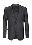 Slim Fit Passform Modell Firenze auf schmaler Silhouette mit fallendem Revers und Pattentaschen