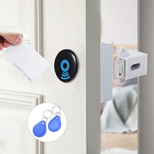 Blusea – Fechadura para armário oculto, bloqueio eletrônico de RFID (DIY) com sensor inteligente par