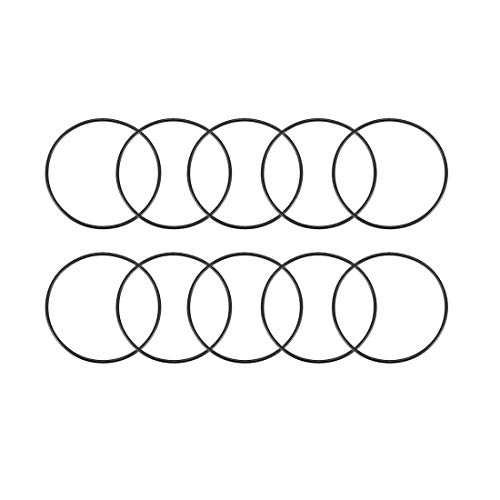 Sourcing Map Nitrile Rubber O-Rings 33Mm Od 31Mm Id 1Mm Width, Metric Sealing Gasket, Pack Of 10