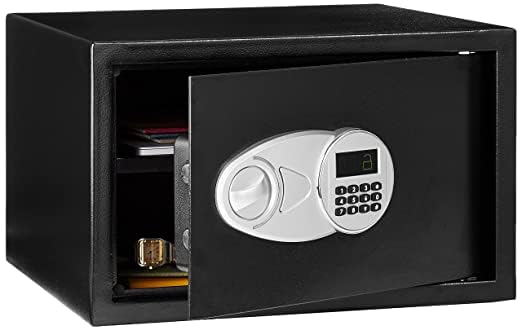 Image of Security Safe With Programmable Electronic Keypad, Locker For Home,33L