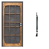 Prime-Line Woodguard Steel Security Door with Hydraulic Closer