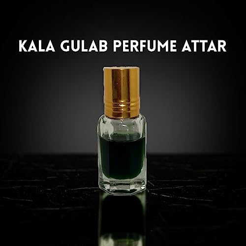 Image of Kala Gulab Attar Perfume (Black) | Long Lasting Luxury Scent Etra /Ittar | For Personal & Religious Use (3ml)