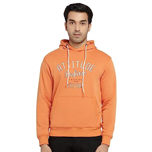 Image of Status Quo Mens Printed Round Neck Hooded Sweatshirt