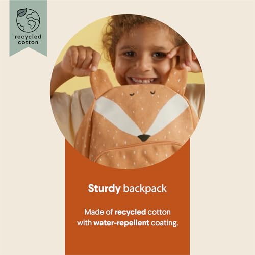 Trixie Kinder Rucksack Fuchs Mr. Fox orange braun 31 cm, Braun, 31 cm, Tagesrucksa