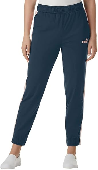 PUMA Womens Contrast Tricot Jogger S Dark NightRose Dust