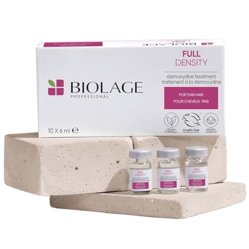 Matrix Biolage Advanced FullDensity Stemoxydin vials 10x6ml - Tratamiento densificante para cabello fino - Sin perfume - Unisex - Adultos