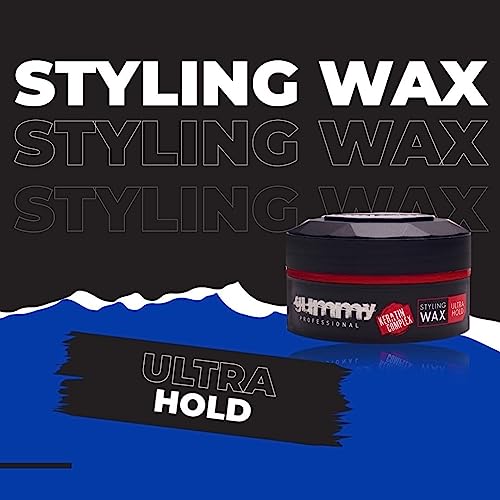 gummy hair styling gel wax ultra hold red 150 millilitre pack of 1