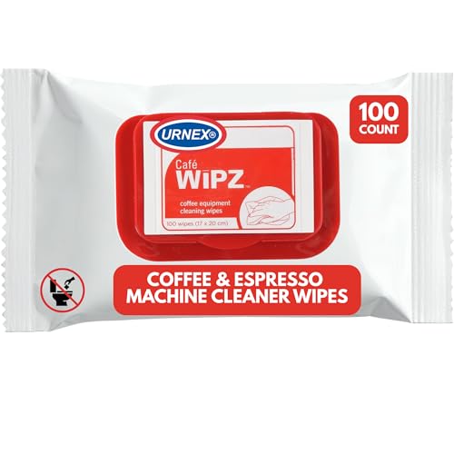 Urnex Café Wipz Coffee Equipment Cleaning Wipes (Pack of 100)