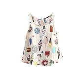 Diseño: vestido tutú con falda con tirantes con volantes, patchwork de una pieza, vestido con detalle de smocké en la espalda, cortado, cosido y cosido a mano.