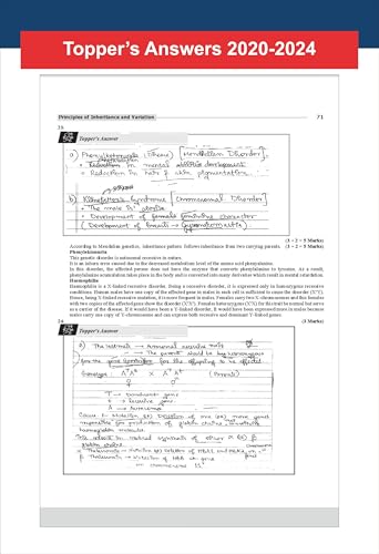 Image of 30 New Syllabus Chapter-wise, Topic-wise & Skill-wise CBSE Class 12 Biology Previous Year Solved Papers (2013 - 2025) & Sample Papers (2022 - 2025) 3rd Edition | PYQs for 2026 Exam