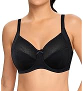Percy Elle Women's Plus Size Sexy Balconette Bra