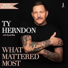 What Mattered Most Audiolibro Por Ty Herndon, David Ritz arte de portada