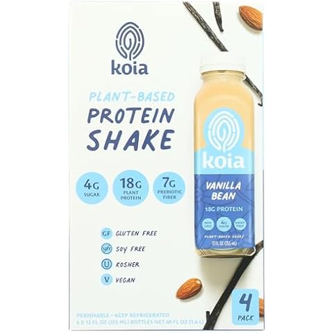 KOIA Vanilla Bean Protein Beverage 4pk, 48 FZ Cover