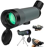 Monocular Telescope 20x50 Zoom HD Hunting Spotting Scope with Portable Tripod Gifts for Adults for Outdoor Bird Watching Hunting Hiking Camping Travelling