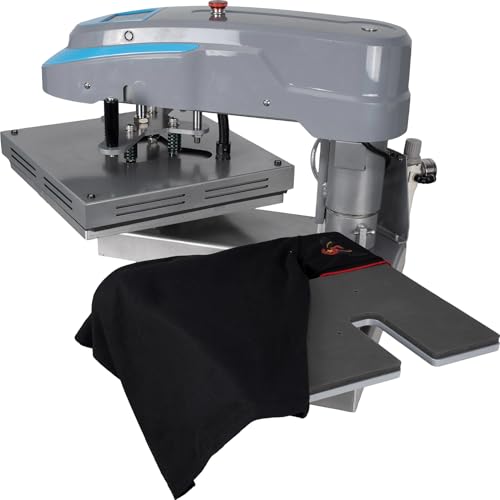 Prensa térmica neumática doble 15x15 pulg miniatura 3