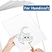 Yopay 50 Pack Uncut Picture Mat Backing Boards, 11 X 14in Both Sides White Backboard, Full Sheet Mat Board Center for Prints, Photos, Painting, Photography, Art & Craft, DIY