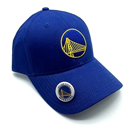 Gorra Azul con Logo Golden State Basketball Ajustable miniatura 1