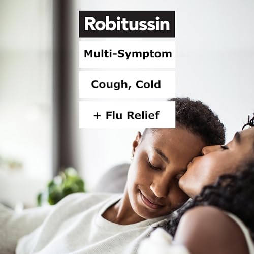 Robitussin CF Max, Severe Multi-Symptom Relief from Cough, Cold, and Flu - Adult Formula, 8 Fl oz.