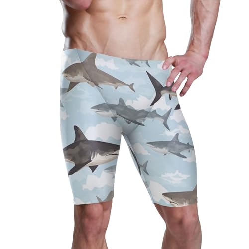 Whale Shark Mens Swim Jammers Swimsuit XL B0400759