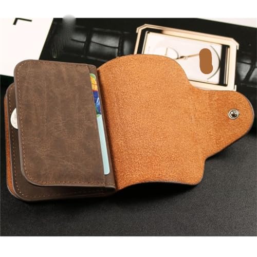 Sac à clés mâle multifonction et couverture fine pour porte de maison en cuir - 6