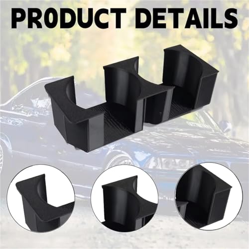 Porte gobelet BMW E36 de console centrale finition premium