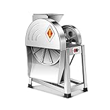 Vegetable Cutter, 1500W Hand-crank Vegetable Slicer, Slices & Shreds, Adjustable Thickness, Pure Copper Motor, Suitable for All Kinds Of Feed, Grass, Vegetables, Melons